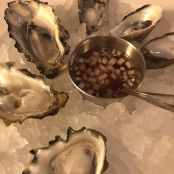 Marche - Oysters from the Oregon coast - French Near Me - Eugene, Oregon