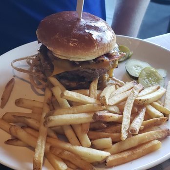 Yard House - Double stacked ranch burger - New American Near Me - Bakersfield, California