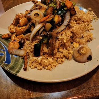 Kampai - Steak and shrimp hibachi with fried rice was great!! - Japanese Near Me - Lithonia, Georgia