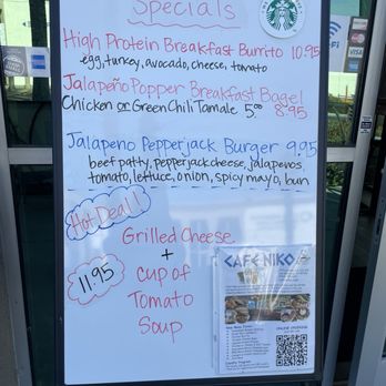 Cafe Niko - Specials - Coffee & Tea Near Me - Los Alamitos, California
