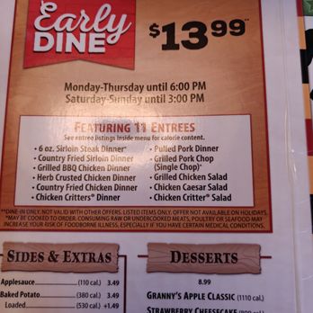 Texas Roadhouse - Menu - Steakhouses Near Me - Queensbury, New York Texas Roadhouse - Menu - Steakhouses Near Me - Queensbury, New York