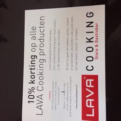 Lava Cooking - Openingstijden en contactgegevens