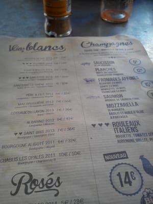 Menu photo 1 Le Bar Braz Lille, 59 Menu photo 1 Le Bar Braz Lille, 59
