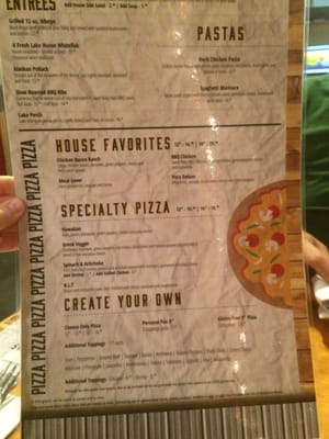 Menu photo 6 Pins Bar & Grille Drummond Island, MI