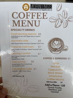 Menu photo 8 Morning Breakfast and Brunch McCordsville, IN Menu photo 8 Morning Breakfast and Brunch McCordsville, IN