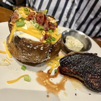 Outback Steakhouse - 5oz Sirloin Lunch Special with Baked Potato - Steakhouses Near Me - Northridge, California Outback Steakhouse - 5oz Sirloin Lunch Special with Baked Potato - Steakhouses Near Me - Northridge, California