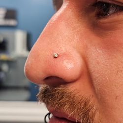 Modified Madness Tattoo - Nostril