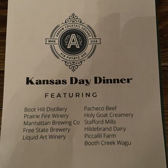 Arrow Cocktail Lounge - Kansas Day dinner menu - Cocktail Bars Near Me - Manhattan, Kansas Arrow Cocktail Lounge - Kansas Day dinner menu - Cocktail Bars Near Me - Manhattan, Kansas
