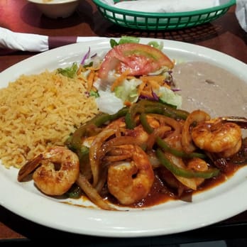 Poblano's Mexican Grill - Shrimp a la diabla. - Mexican Near Me - Houston, Texas
