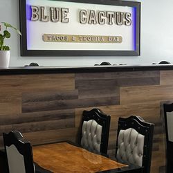 Blue Cactus Tacos & Tequila Bar - Signage