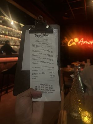 Menu photo 1 Republic Latin Fusion Brooklyn, NY Menu photo 1 Republic Latin Fusion Brooklyn, NY
