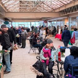 Ithaca Farmers' Market - There's 2 sides to market, walk through and check them both out!