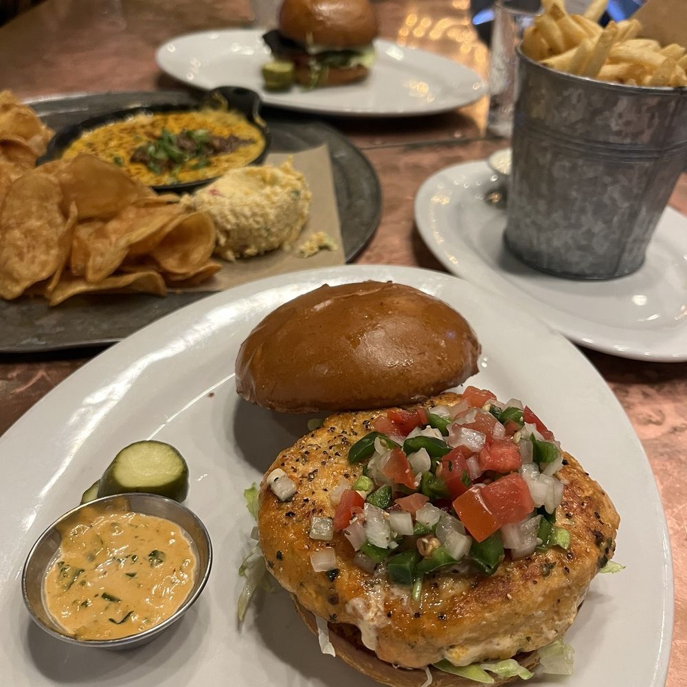 The Rustic - CHIPOTLE SALMON BURGER - Venues & Event Spaces Near Me - Houston, Texas The Rustic - CHIPOTLE SALMON BURGER - Venues & Event Spaces Near Me - Houston, Texas