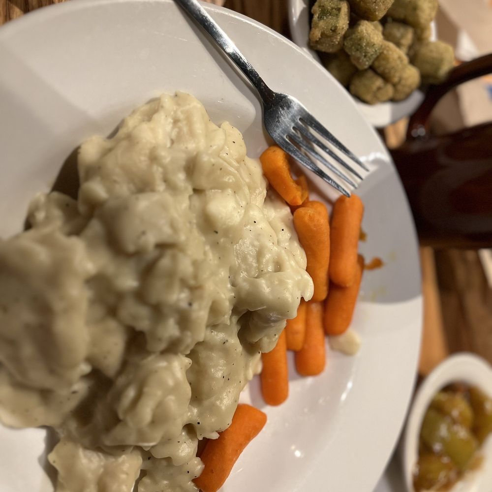 Cracker Barrel Old Country Store - Chicken n' Dumplins w Carrots - Breakfast & Brunch Near Me - Hamburg, Pennsylvania Cracker Barrel Old Country Store - Chicken n' Dumplins w Carrots - Breakfast & Brunch Near Me - Hamburg, Pennsylvania
