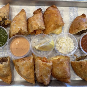 Makers & Finders - Empanada Flight - Breakfast & Brunch Near Me - Henderson, Nevada Makers & Finders - Empanada Flight - Breakfast & Brunch Near Me - Henderson, Nevada