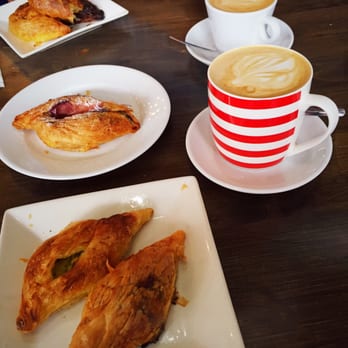 Pastizzi Cafe - Pastizzi heaven: 2 savoury + 1 sweet + large flat white. - Coffee & Tea Near Me - Newtown, NSW Pastizzi Cafe - Pastizzi heaven: 2 savoury + 1 sweet + large flat white. - Coffee & Tea Near Me - Newtown, NSW