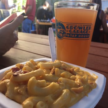 The Garage - Enjoying bacon Mac-n-cheese and a grapefruit beer. Delicious!! - Breweries Near Me - Albany, Oregon The Garage - Enjoying bacon Mac-n-cheese and a grapefruit beer. Delicious!! - Breweries Near Me - Albany, Oregon