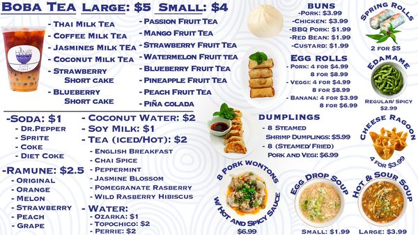Menu photo 1 Hana’s Cafe and Market Howe, TX Menu photo 1 Hana’s Cafe and Market Howe, TX