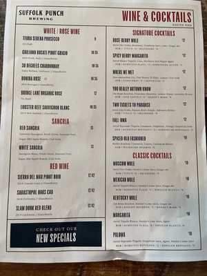 Menu photo 4 Suffolk Punch Brewing - South End Charlotte, NC Menu photo 4 Suffolk Punch Brewing - South End Charlotte, NC