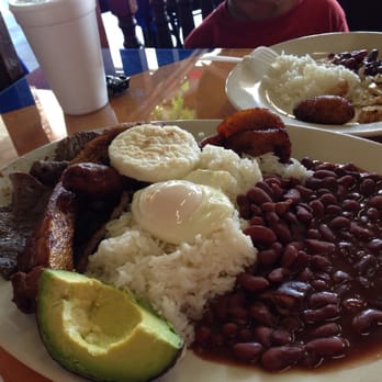 Mi Pueblito - Bandeja paisa and kids platter. - Colombian Near Me - Houston, Texas Mi Pueblito - Bandeja paisa and kids platter. - Colombian Near Me - Houston, Texas
