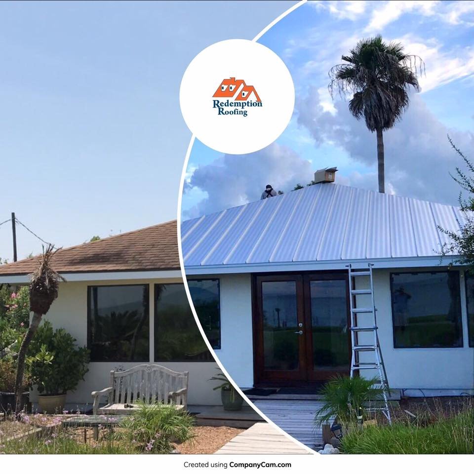 Slide of Redemption Roofing