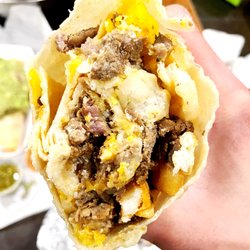 Pepes Finest Mexican Food - California Burrito - $8.99, inside