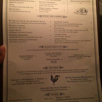 Yardbird - Main menu (page 1) - Southern Near Me - Las Vegas, Nevada Yardbird - Main menu (page 1) - Southern Near Me - Las Vegas, Nevada