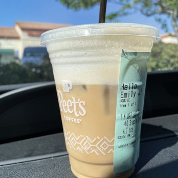 Peet's Coffee - Cold brew oat latte - Coffee & Tea Near Me - San Diego, California Peet's Coffee - Cold brew oat latte - Coffee & Tea Near Me - San Diego, California