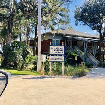 Sapelo Island Visitors Center - Another view of the entrance - Local Flavor Near Me - Darien, Georgia Sapelo Island Visitors Center - Another view of the entrance - Local Flavor Near Me - Darien, Georgia