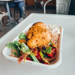 Alltown Fresh - Mediterranean Chicken with Tzatziki, Salad and Rice Pilaf