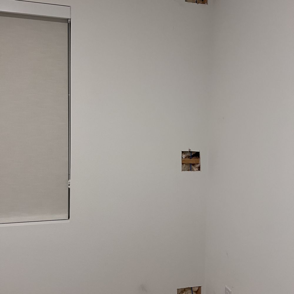Handyman Daddy - corner holes after - Painters Near Me Handyman Daddy - corner holes after - Painters Near Me