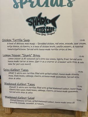 Menu photo 4 SharkBites Coos Bay, OR