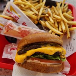 In-N-Out Burger - Cheese burger and best fries