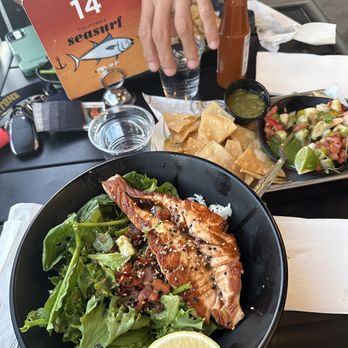 Seasurf Fish - Salmon plate , ceviche - Seafood Near Me - San Clemente, California Seasurf Fish - Salmon plate , ceviche - Seafood Near Me - San Clemente, California