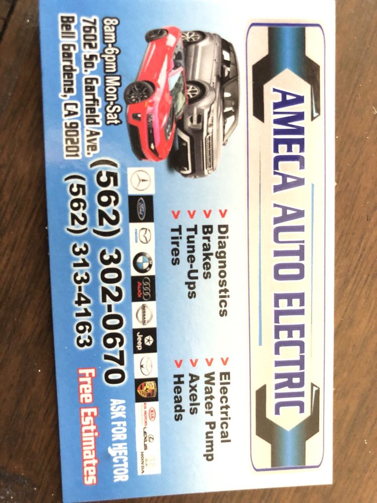 AMECA AUTO MECHANIC Updated September 2024 7602 Garfield, Bell