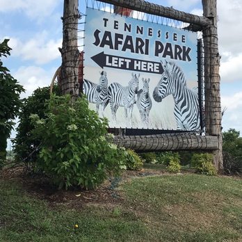 Tennessee Safari Park - Another entrance sign - Parks Near Me - Alamo, Tennessee