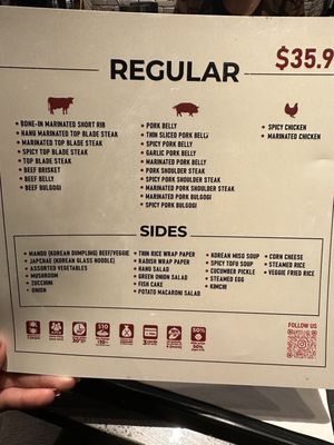 Menu photo 6 Hanu Korean BBQ Chula Vista, CA