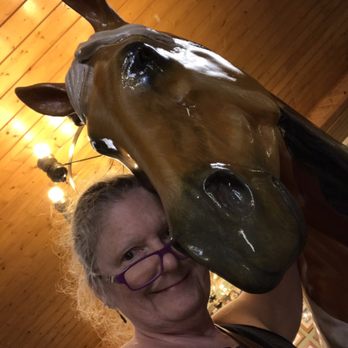 Country Friends Antiques - The painted life size horse - Antiques Near Me - Moriarty, New Mexico
