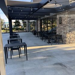 Starbucks - Outside patio area