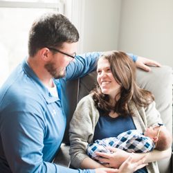 Jeffrey Keenan, MD HCLD - Southeastern Fertility - Southeastern Fertility family Megan, T.J. and baby Carter.