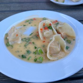 3 Palms - The lobster dumpling!  Stupendous! - Seafood Near Me - St. Thomas, Virgin Islands