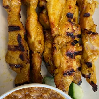 Singapore Hawker - Chicken satay - Singaporean Near Me - Coquitlam, British Columbia