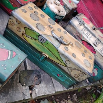 Bobber Girl - What an awesome custom painted tackle box - Arts & Crafts Near Me - Hayward, Wisconsin Bobber Girl - What an awesome custom painted tackle box - Arts & Crafts Near Me - Hayward, Wisconsin