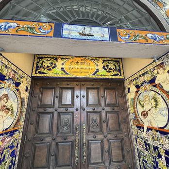 Columbia Restaurant - Front door - Spanish Near Me - Tampa, Florida Columbia Restaurant - Front door - Spanish Near Me - Tampa, Florida