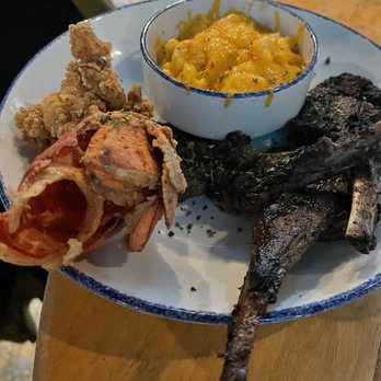 Taste Bar + Kitchen - Fried Lobster Tail and Jerk Lambchops - Cocktail Bars Near Me - Houston, Texas