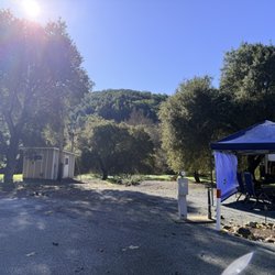 Uvas Pines RV Park - Lots of space behind us