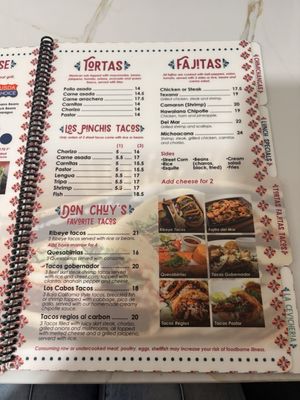 Menu photo 4 Don Chuy's Fresh Mex & Cantina O'Fallon, IL Menu photo 4 Don Chuy's Fresh Mex & Cantina O'Fallon, IL