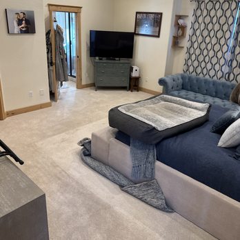 Sierra ProClean - Carpet was loaded with soap and water from Sierra pros. look at the difference. We just got that area rug! - Chimney Sweeps Near Me Sierra ProClean - Carpet was loaded with soap and water from Sierra pros. look at the difference. We just got that area rug! - Chimney Sweeps Near Me