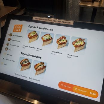 Egg Tuck - Egg sandwich choices - Breakfast & Brunch Near Me - Los Angeles, California