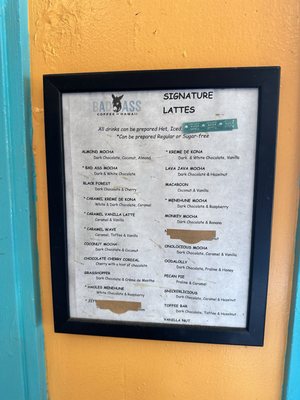 Menu photo 8 Bad Ass Coffee of Hawaii Lahaina, HI